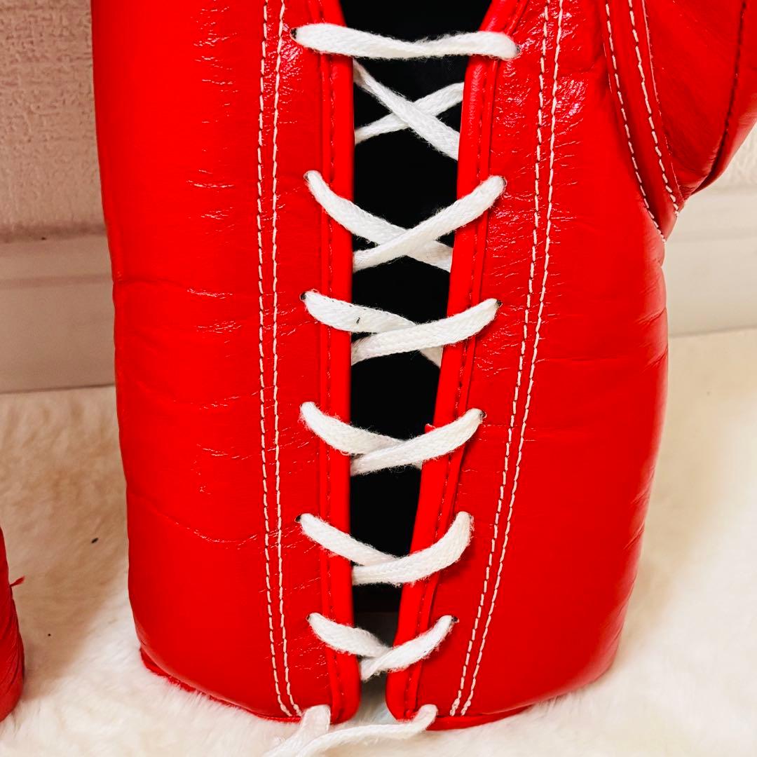 ＷＩＮＤＹ １６オンスグローブ　赤　紐式