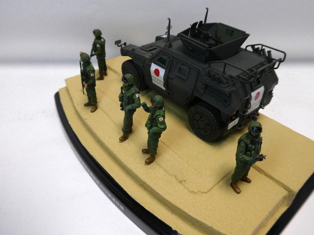 タミヤ 1/35 陸上自衛隊　軽装甲機動車　イラク派遣仕様＆イラク派遣隊員セット