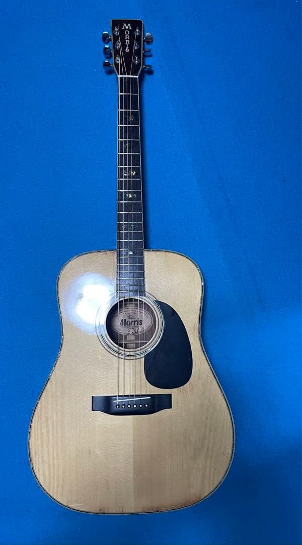 アコースティックギター　モーリスW-40 ピックアップつけました