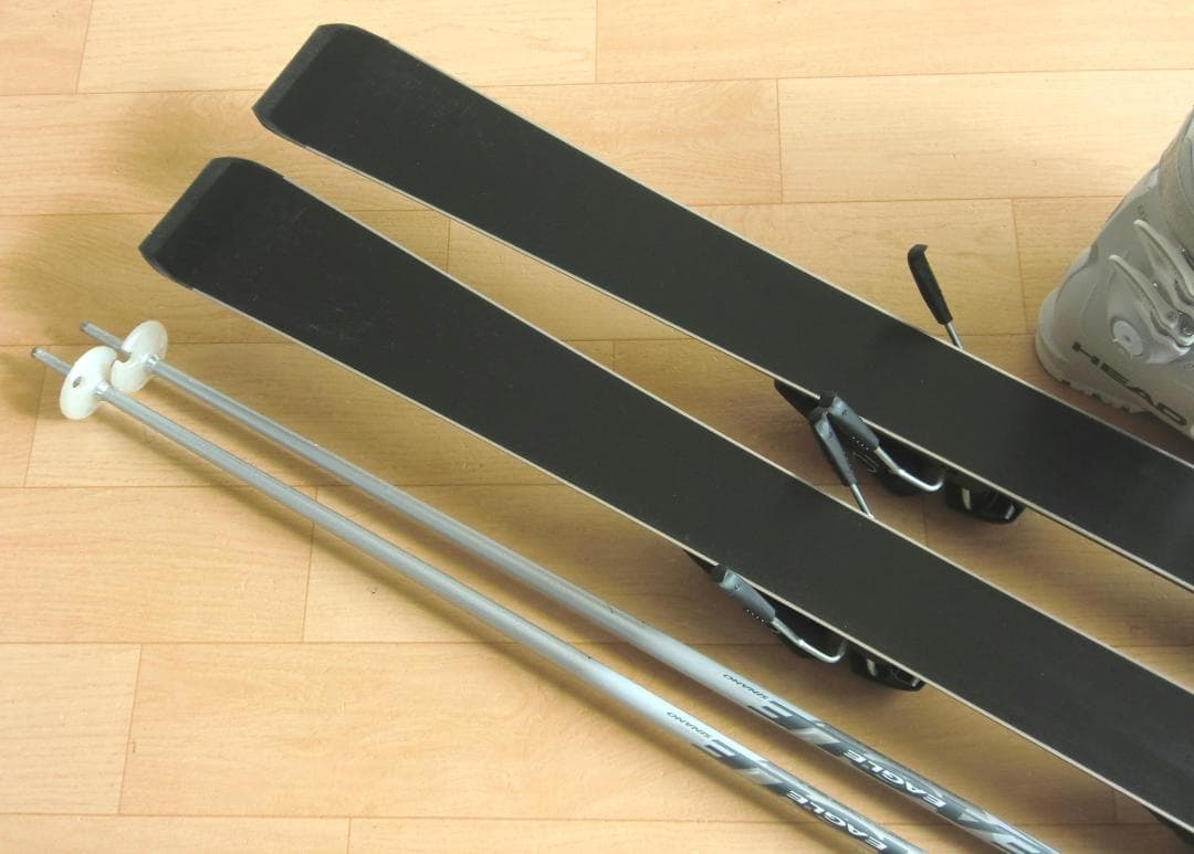 ■■送料無料■ELAN■女性用スキーフルセット■板140靴23.5■メンテ付■■