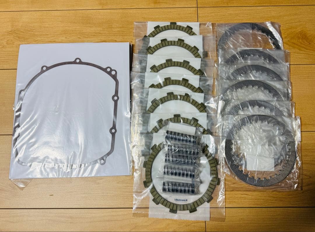 カワサキ純正新品 ZRX400 ZRX400Ⅱ クラッチ板 フルセット全年式対応