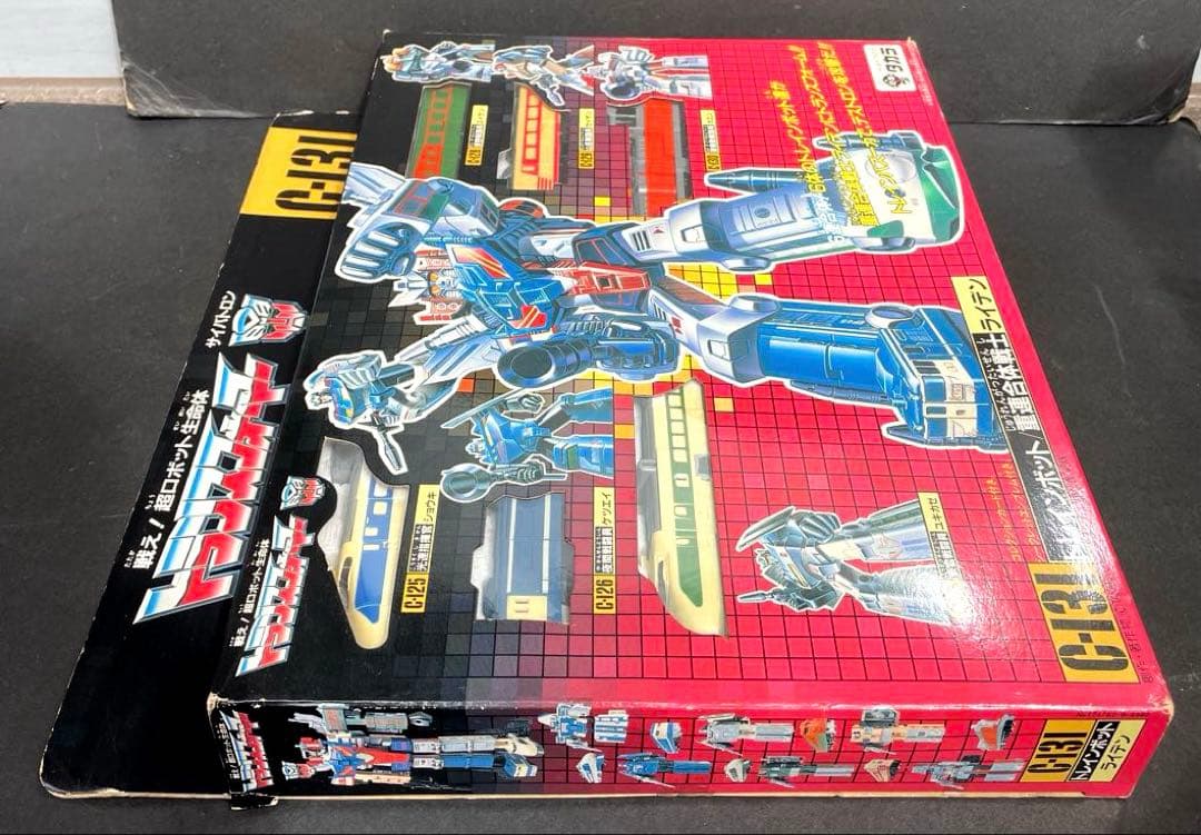 タカラ　トランスフォーマー　トレインボット　重連合体戦士　 ライデン　開封品