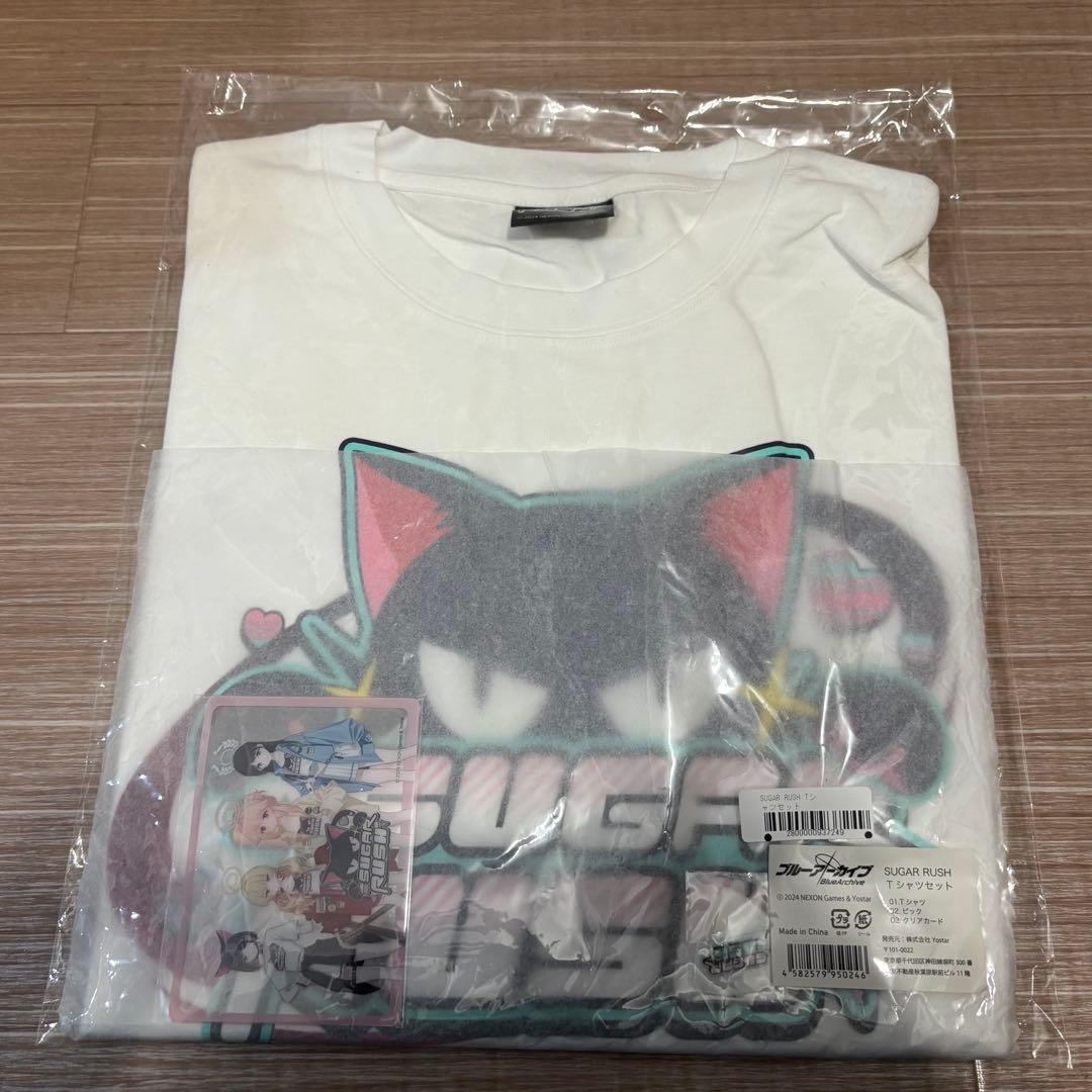 【ほぼ新品】ブルーアーカイブ SUGAR RUSH Tシャツ シュガーラッシュ