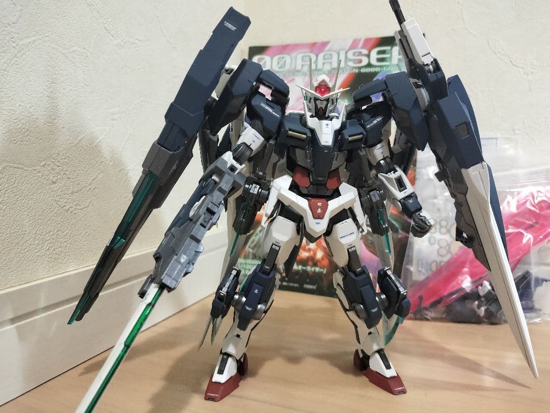 MGマスターグレード ダブルオーライザーセブンソード塗装済完成品