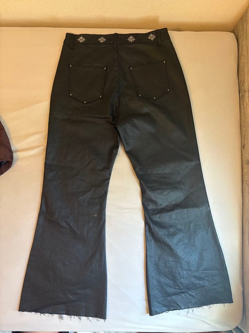cryptic WAX COATED SLIM JEANS コーティングデニム