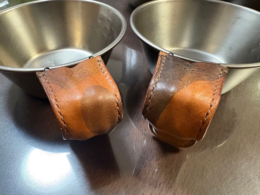 pinoworks シェラカップハンドルカバー peakチタンシェラ6個