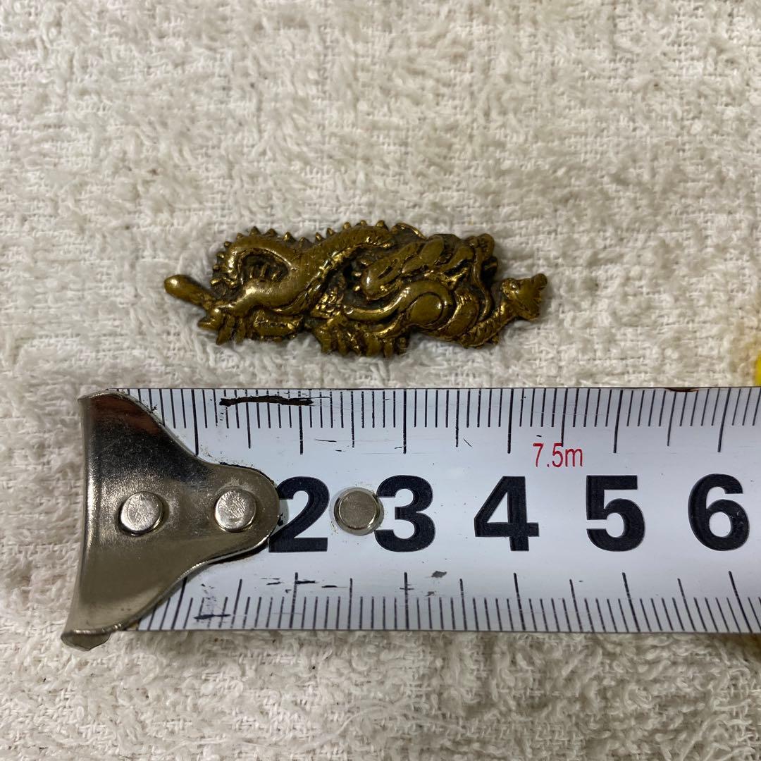 B-59 目貫　片目貫　2個セット　武具　刀装具　骨董品　時代物　美術品　工芸品