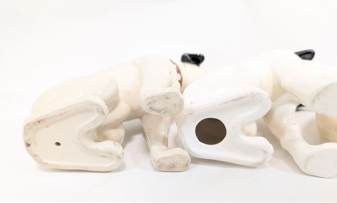 ビクター犬 まとめて 10体 陶器製 昭和レトロ 当時物 アンティーク