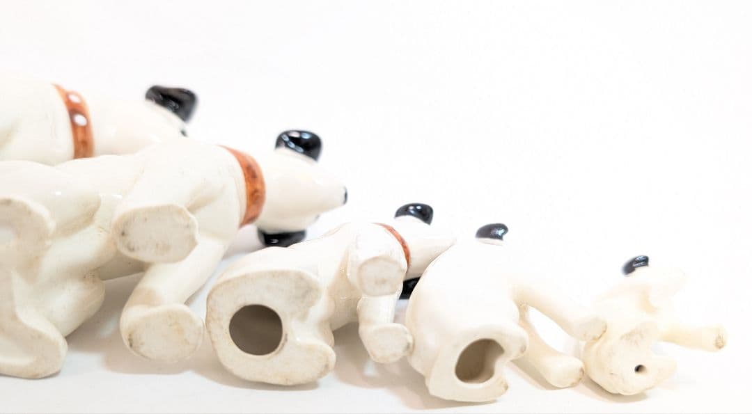 ビクター犬 まとめて 10体 陶器製 昭和レトロ 当時物 アンティーク