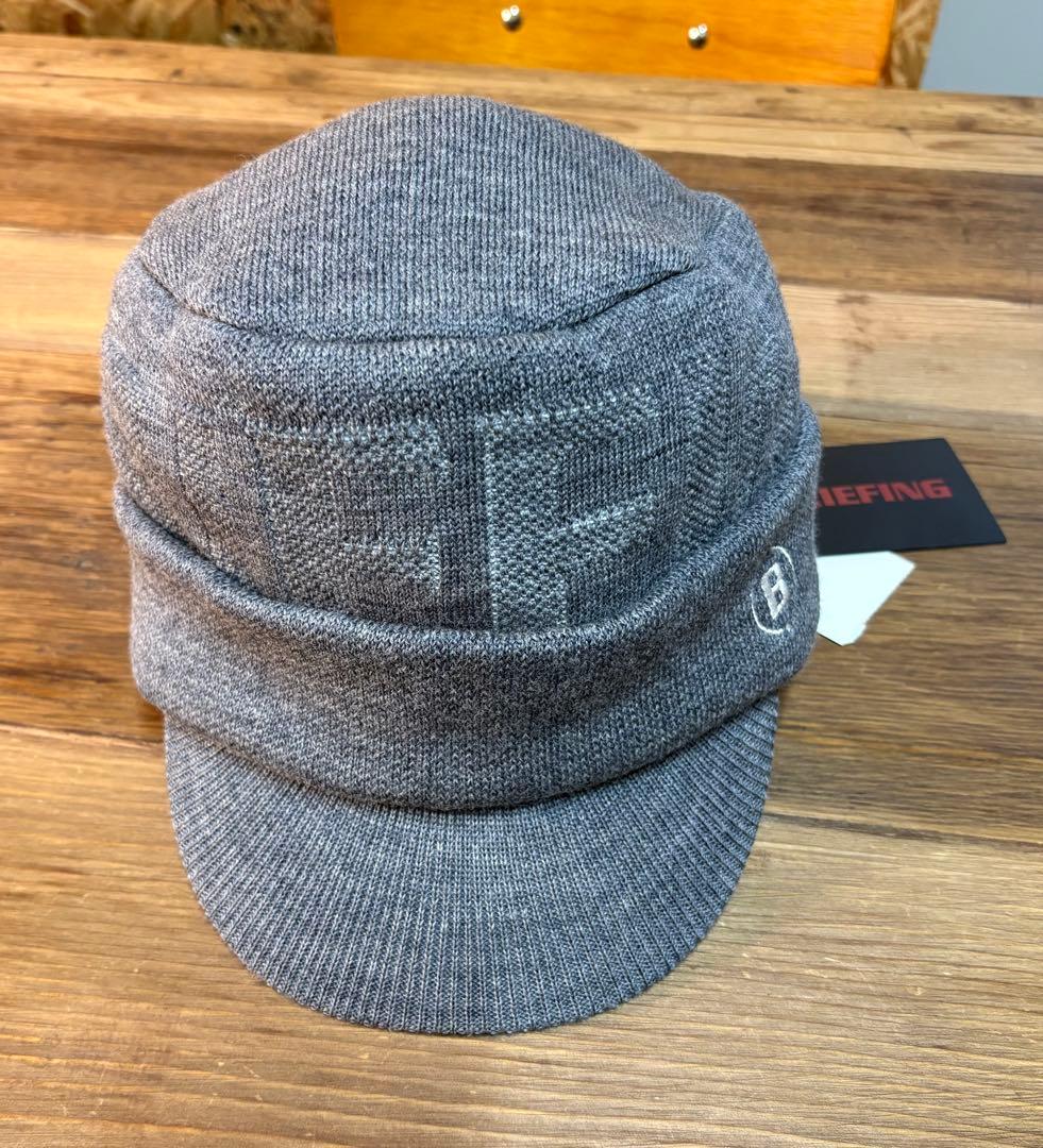 BRIEFING GOLF KNITWORK CAP ニットワークキャップ 帽子