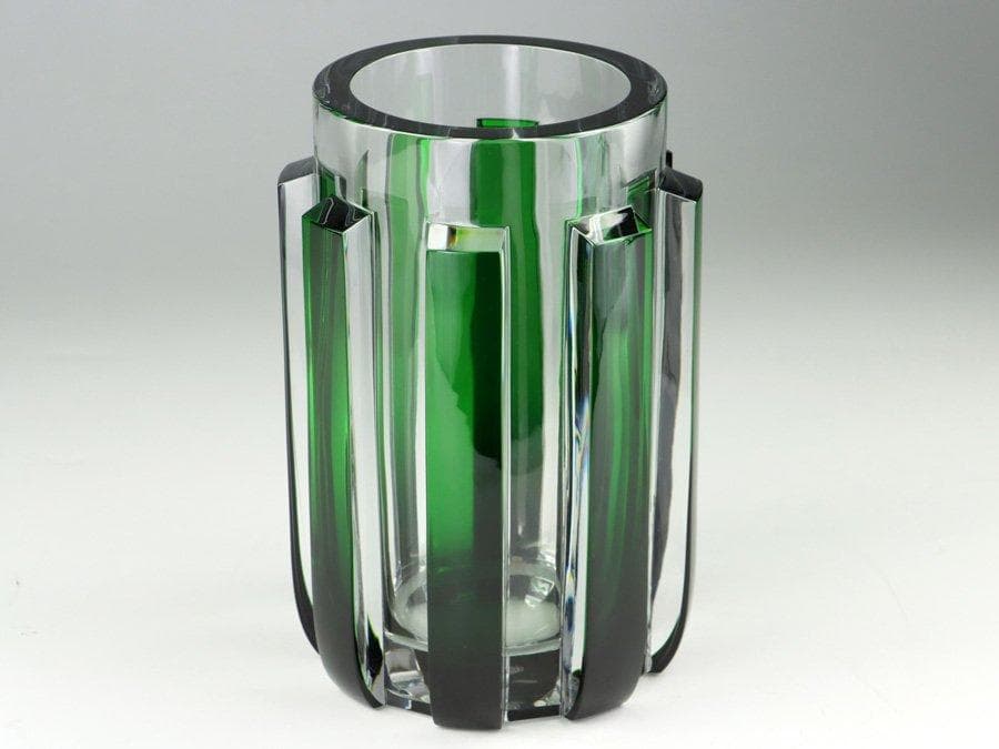 Y1958 限定75点 バカラ オデオン ジョルジュ・シュヴァリエ作 花瓶 箱