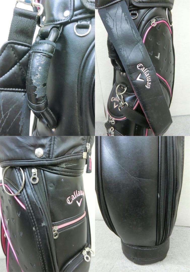 b722 初心者歓迎 キャロウェイ等レディースゴルフクラブ１１本セット