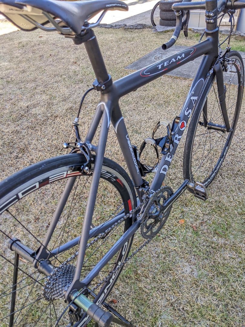 美品 デローザ DE ROSA カンパ アテナ カーボン イタリアン バイク