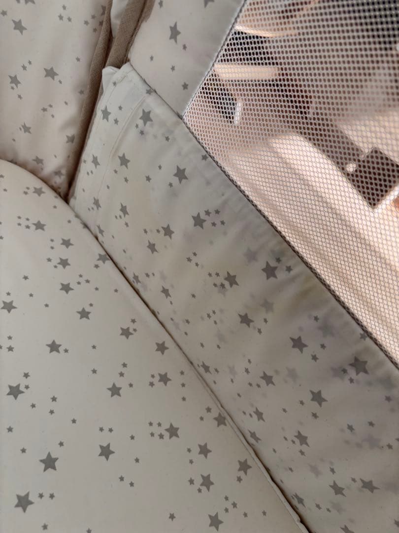 hzdmj ベビーベッド カーキ 折りたたみ 添い寝