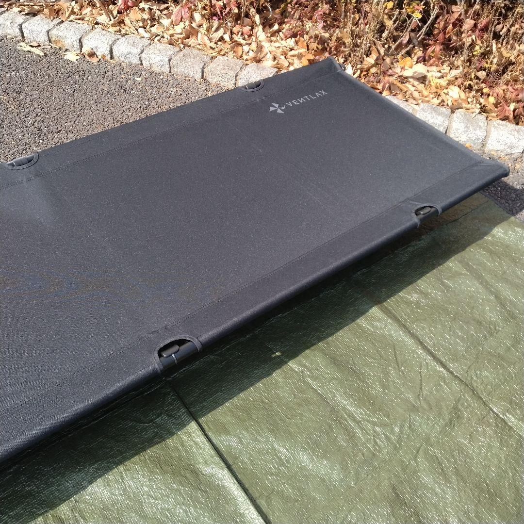 VENTILAX 2WAY ADJUSTABLE COT ブラック
