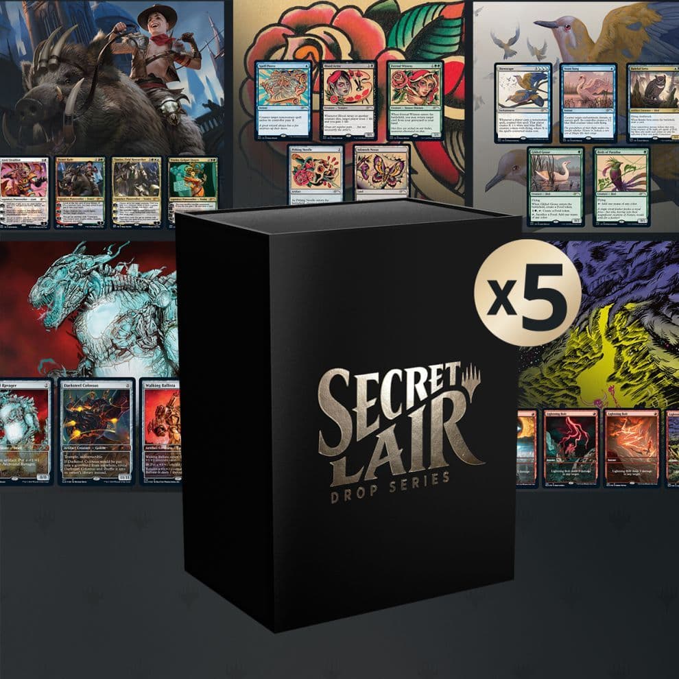 MTG Secret Lair summer superdrop 5個セット