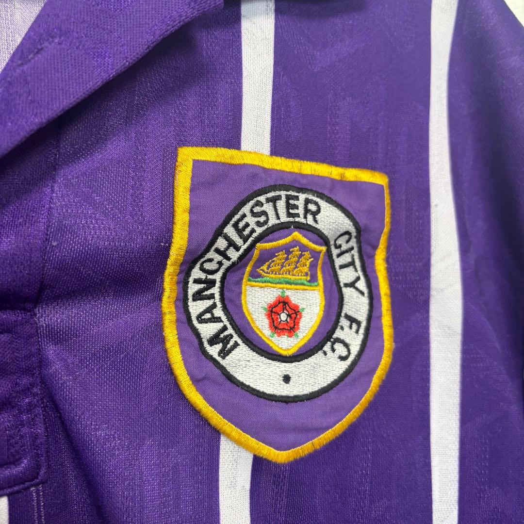 oasis マンチェスターシティ ユニフォーム 92/94 away 90s