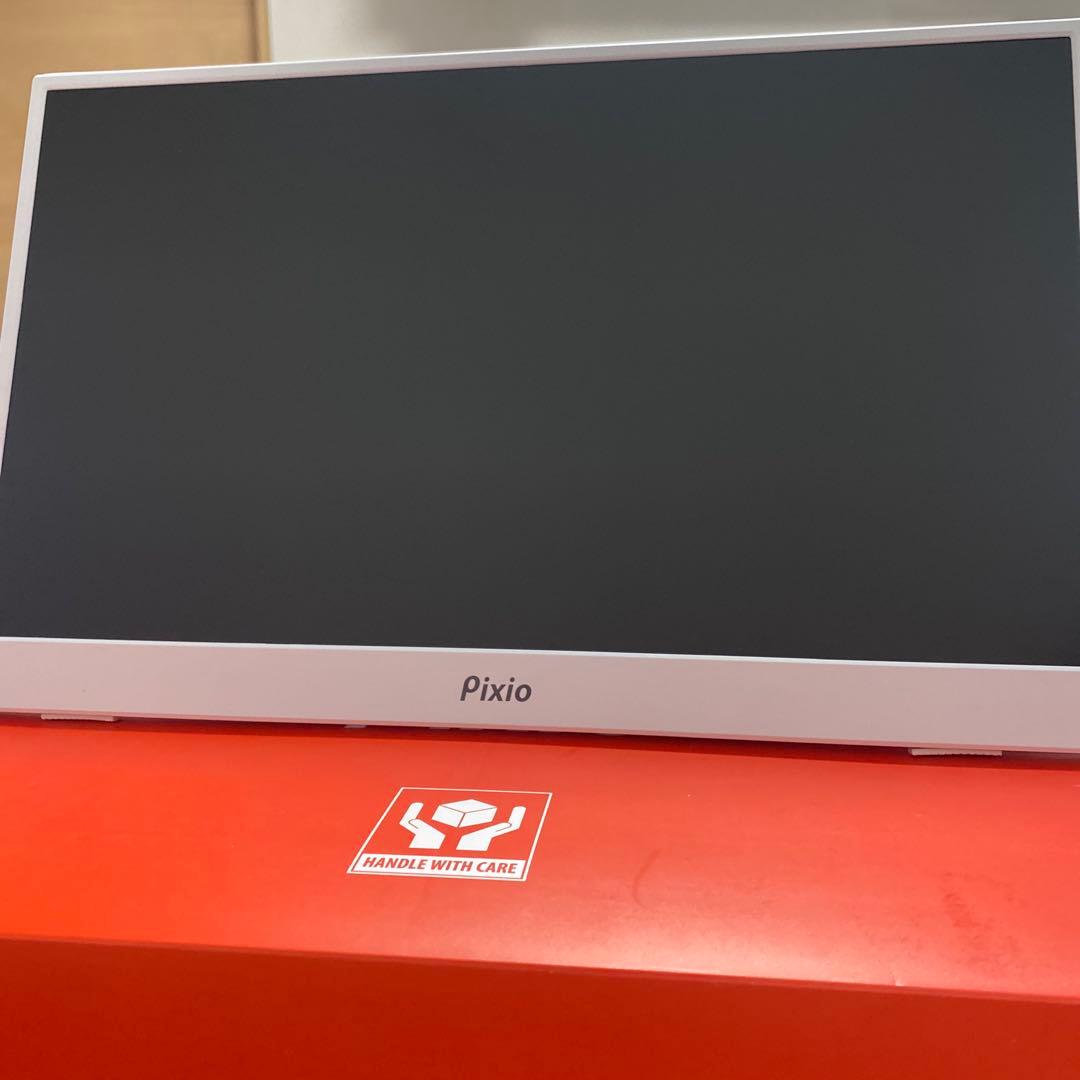 Pixio ピクシオ ポータブルモニター ホワイト 本体のみ