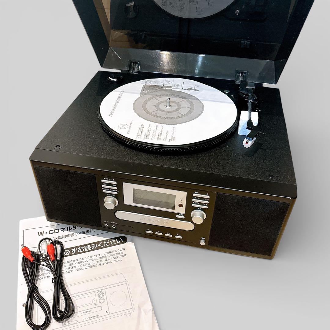 【極美品】 とうしょう ダブルCDマルチプレーヤー TS-6885