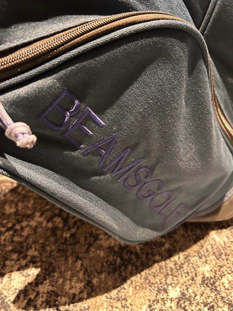 BRIEFINGキャディーバックCR-04 BEAMS別注 デニムネイビー