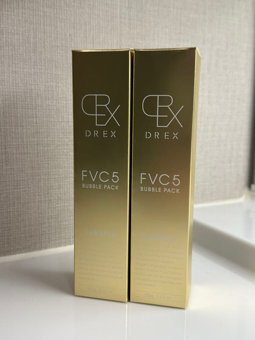 【新品】2本セット Lekarka DREX FVC5 バブルパック