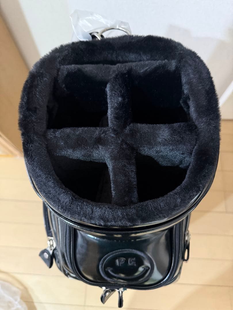 PEARLYGATES 希少BLACK モデルキャディバッグ パーリーゲイツ