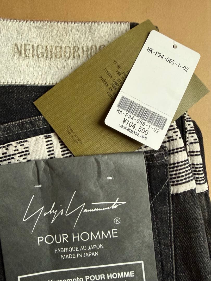 NEIGHBORHOOD NH X YOHJI YAMAMOTO デニムパンツ