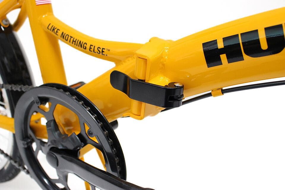 ★新品★HUMMER ノーパンク　20インチ　折りたたみ自転車 イエロー　黄色