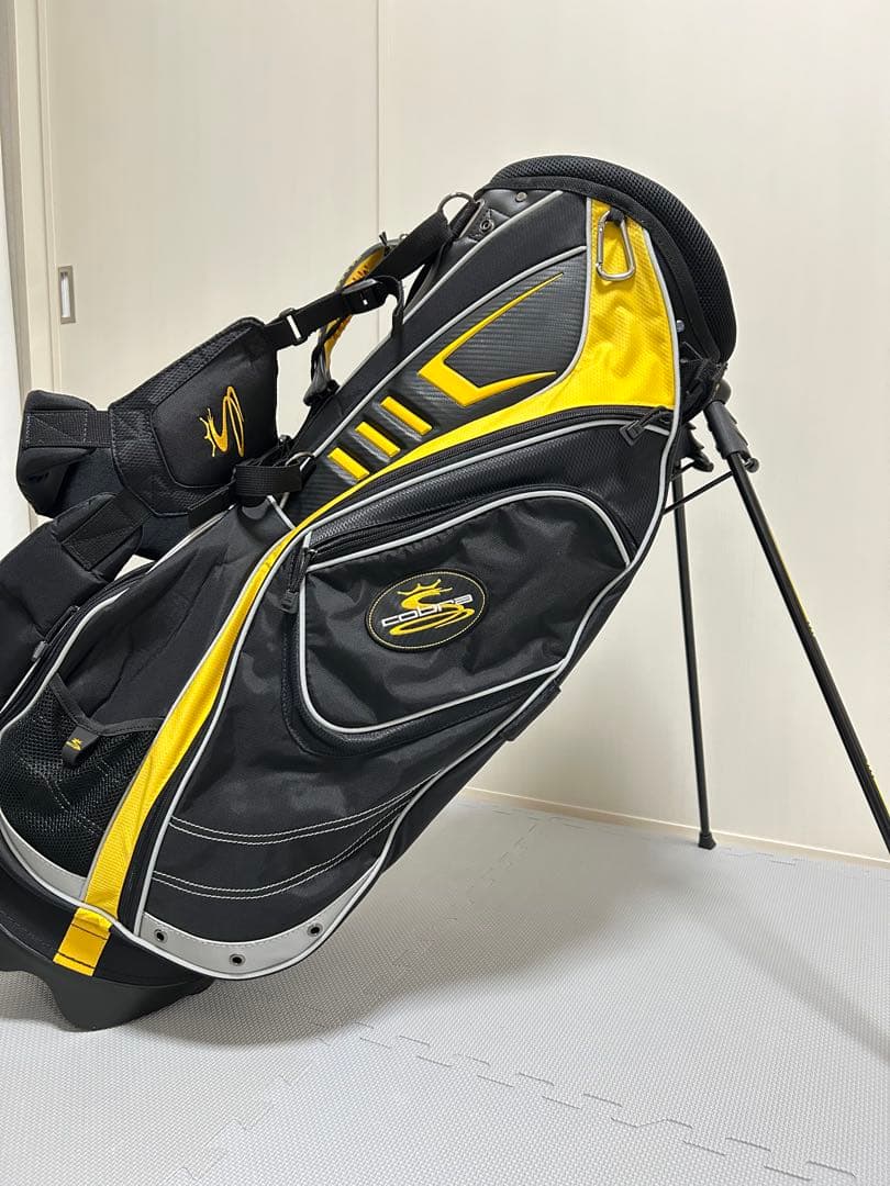 美品 コブラ キャディバッグ スタンド