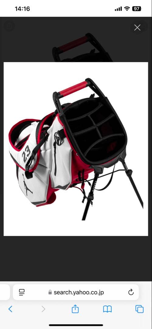JORDAN GOLF BAG ジョーダン ゴルフバッグNIKE キャディバッグ