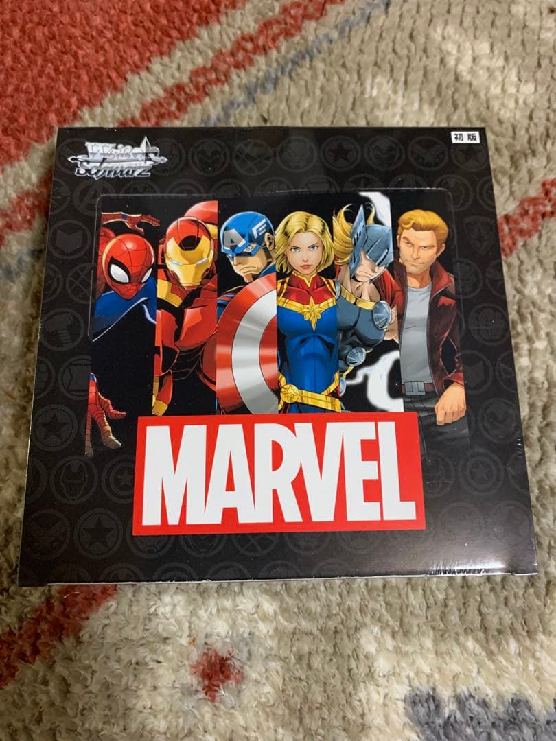 ヴァイスシュヴァルツ　MARVEL ブースター　新品未開封シュリンク付き1box