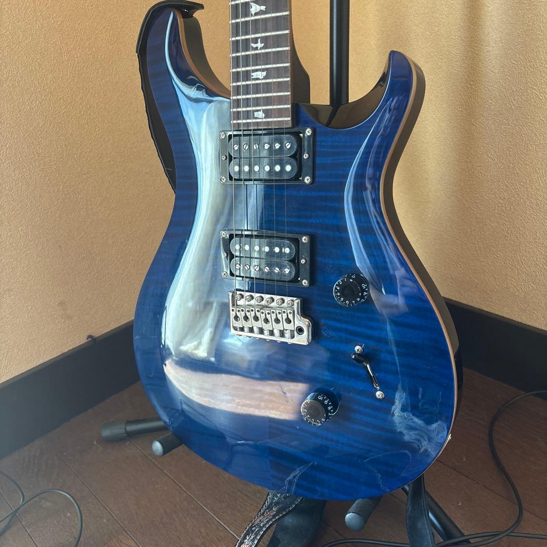 PRS Custom SE ダークブルー