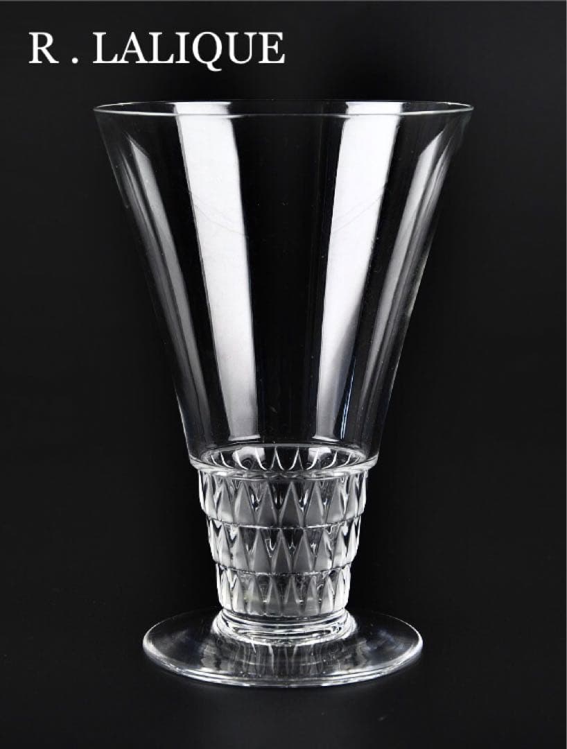 【R.LALIQUE時代】H:12.7cm ラリック ハイボールグラス