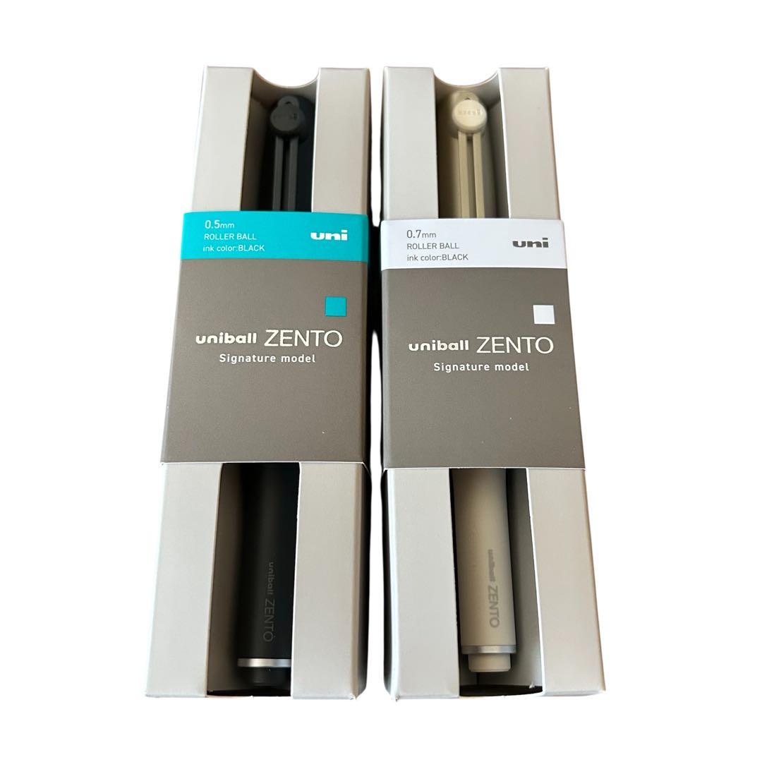 ★大人気★ uni ZENTO ボールペン 0.5mmと0.7mm 計2本セット