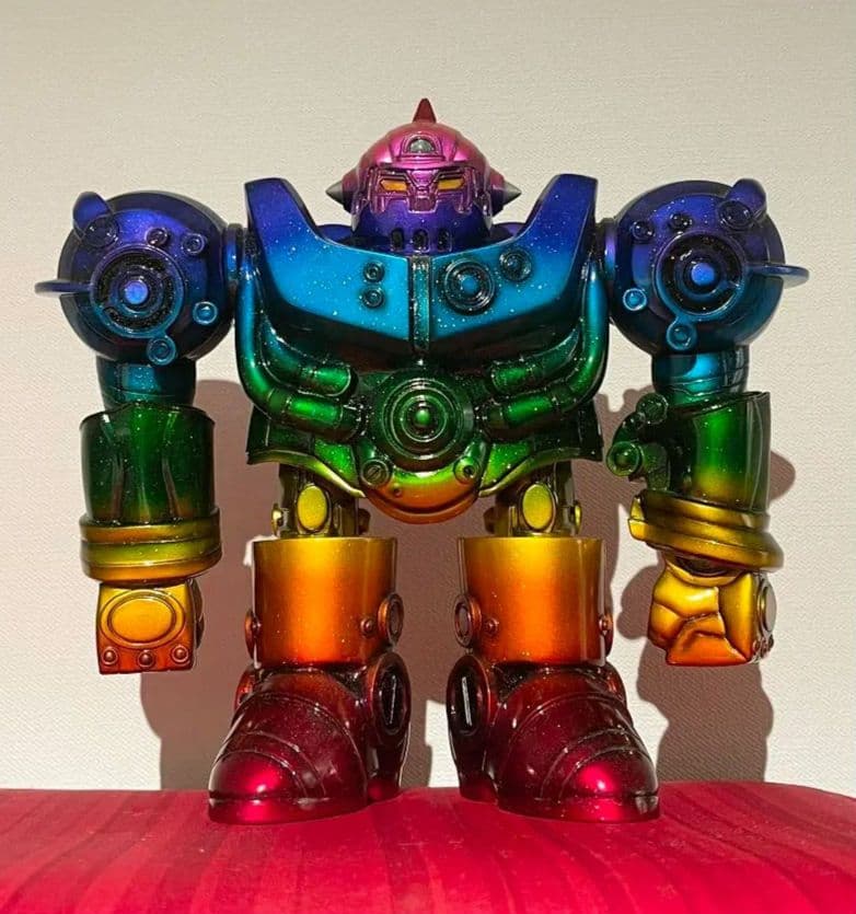 【世界限定3体】ペインターネットP@inter Net ロボット　ソフビ