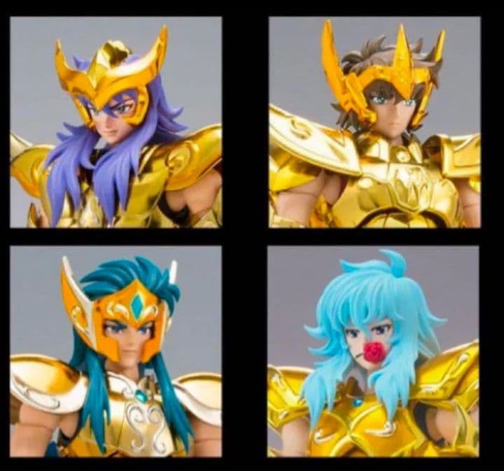 聖闘士聖衣神話EX 黄金聖闘士リバイバル版 4点セット 新品未開封品