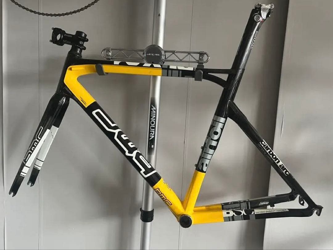 BMC SLX01 イエロー　52 ロードバイク　フレーム