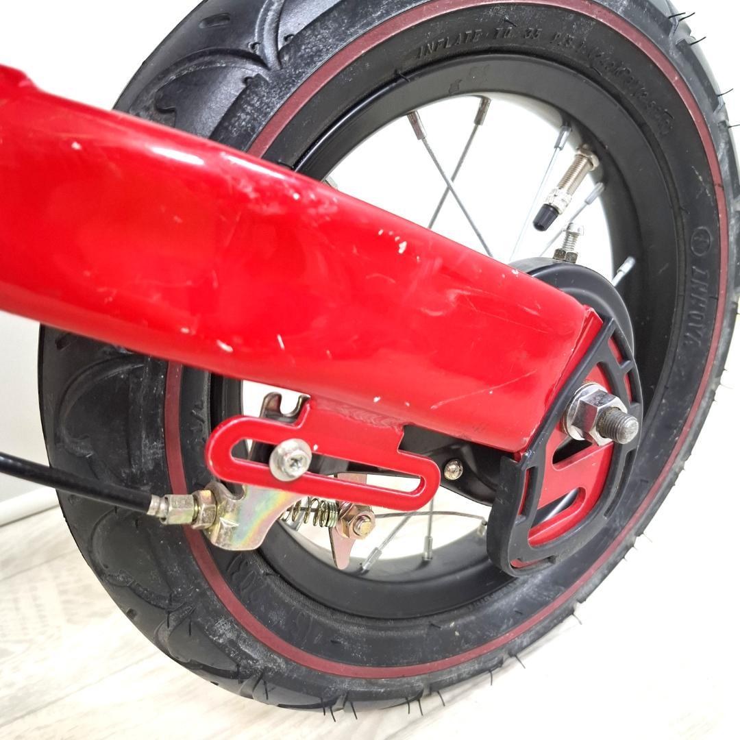 美品★へんしんバイク★12インチ★バランスバイク★未使用パーツ付★バルブ新品交換