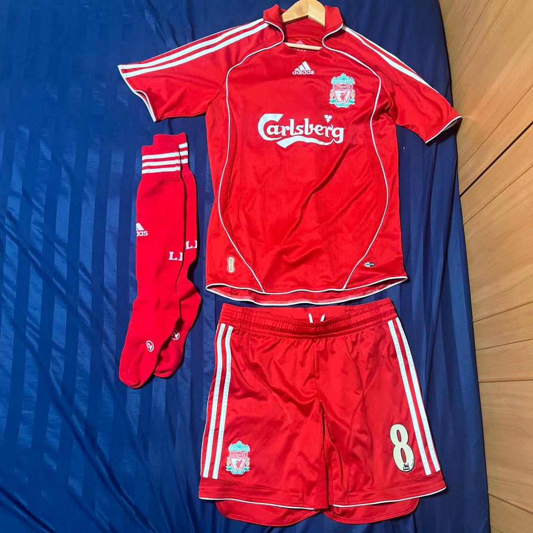 【国内正規品】　リヴァプール 06-08 ジェラード　背番号　ネーム入　プレミア