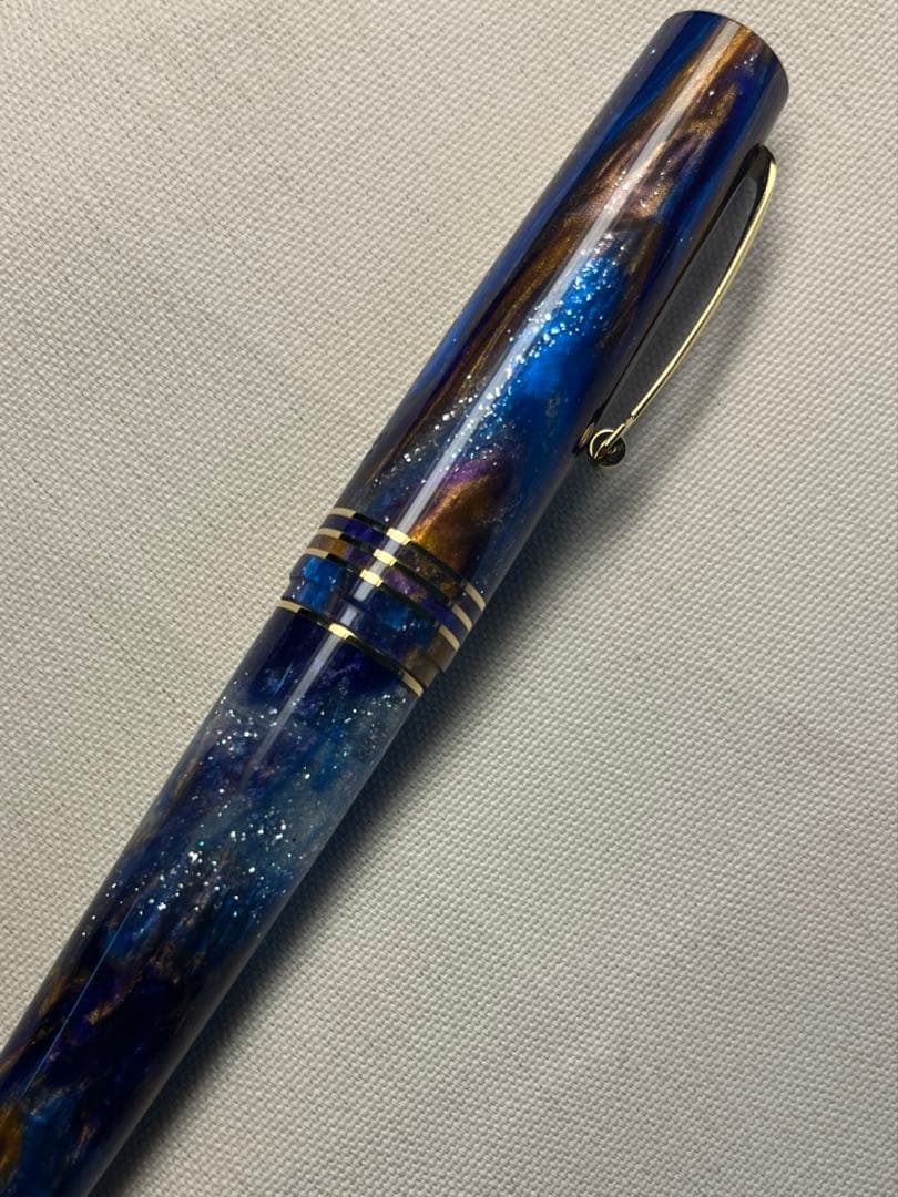 試筆のみ　レオナルド万年筆　モーメント ゼロ グランデ 14金ニブ