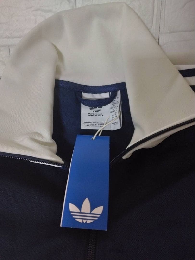 新品✨ アディダス　ベッケンバウアー トラックジャケット　ネイビー　2XL