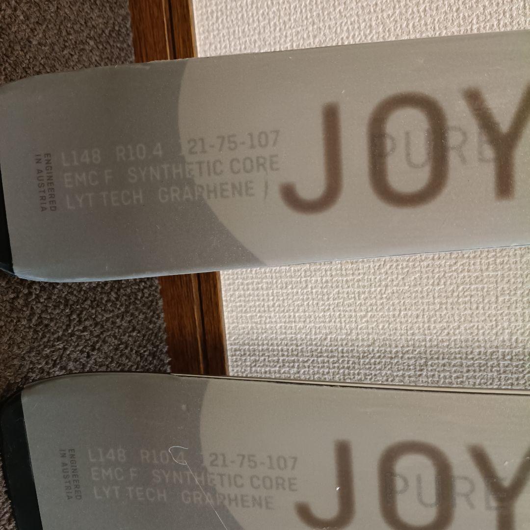 HEAD PUREJOY スキー板 シルバー 148cm　レディース