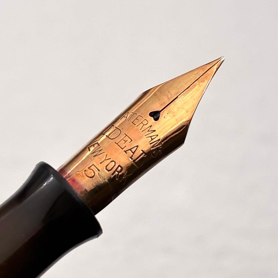 ヴィンテージ万年筆 ウォーターマン IDEAL #5 14K金具 14Kペン先