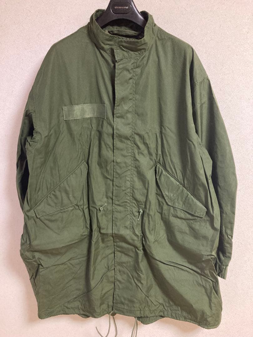 米軍実物　デッドストックM65フィッシュテールパーカー　ライナー付　M