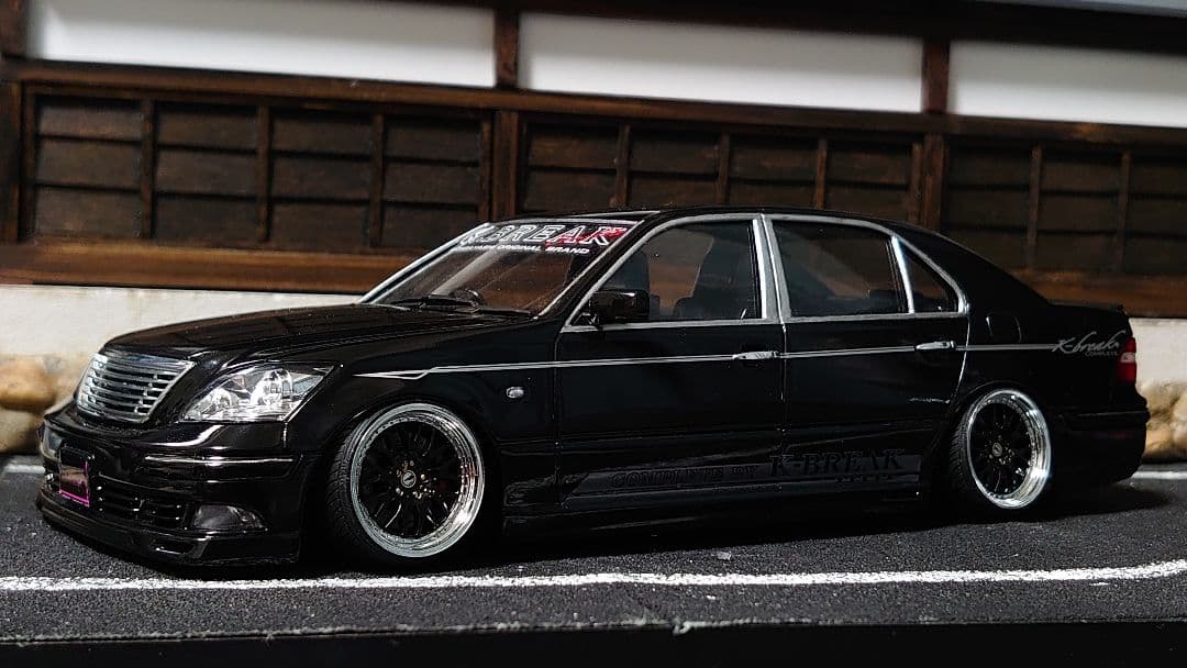 1/24 アオシマ ケイブレイク 30セルシオ 完成品