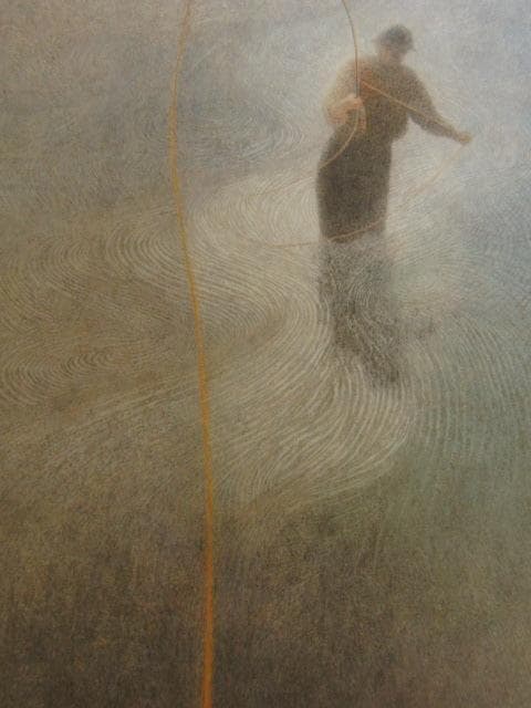 宮廻正明、【三拍子】、希少な額装用画集より、新品額装付