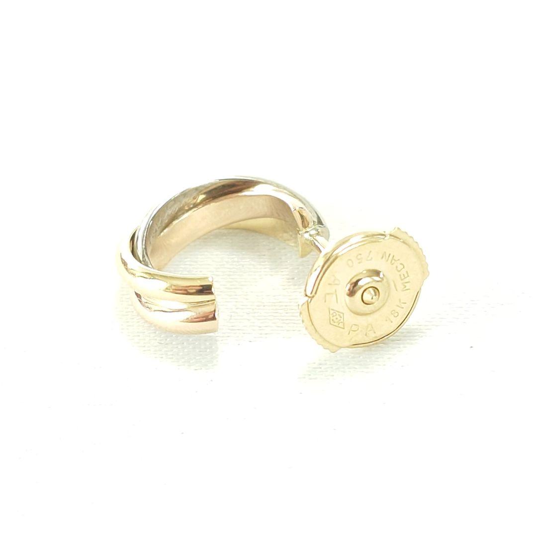 【新品仕上げ済】カルティエ トリニティ フープピアス 片耳用 5866