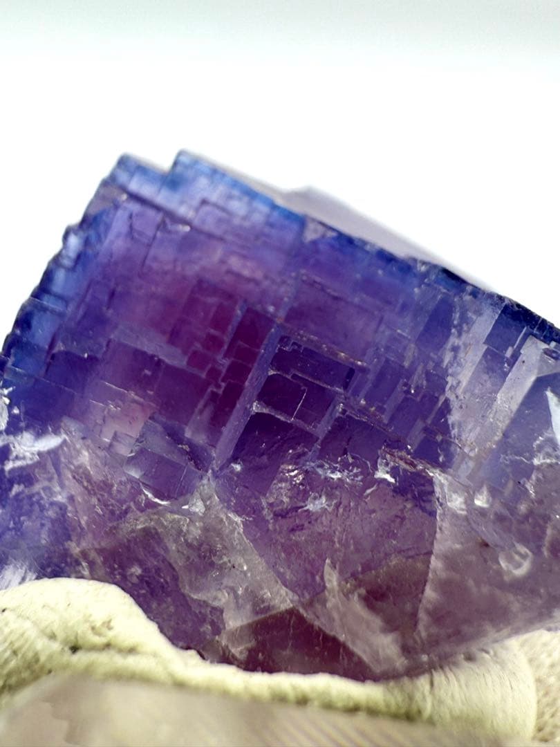 フローライト　パキスタン産　蛍石　鉱物　標本　天然石　階段