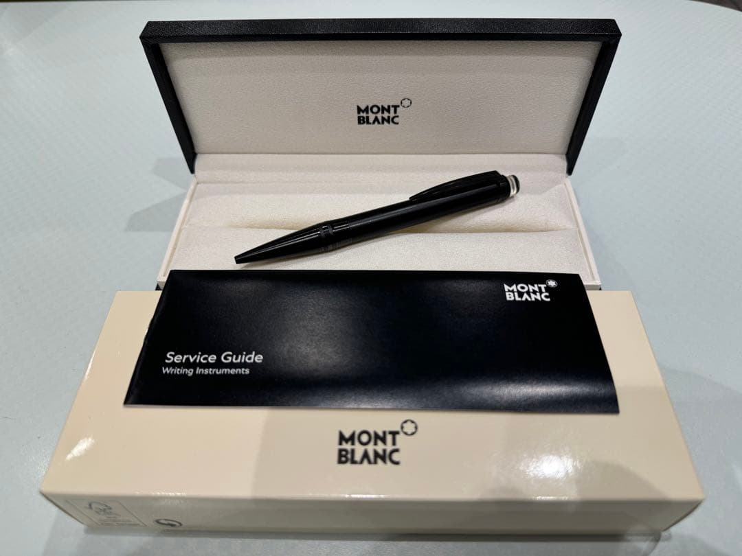 モンブラン StarWalker 黒ボールペン 超美品
