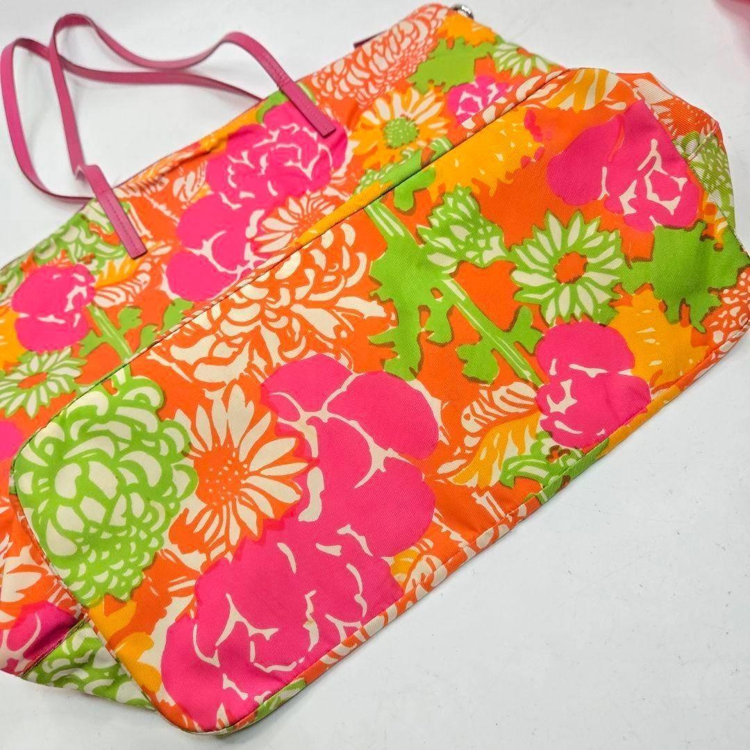 極美品 PRADA 2way トートバッグ ボタニカル ショルダー カード付